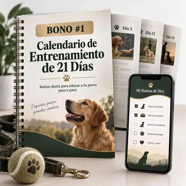 Mockup del Calendario de 21 días